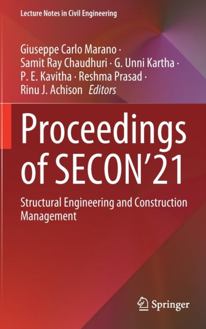 Proceedings of SECON'21: Structural Engineering and Construction Management