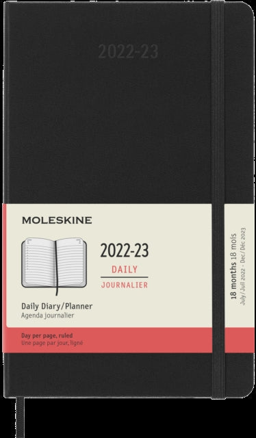 MOLESKINE 2023 18MONTH DAILY LARGE HARDC