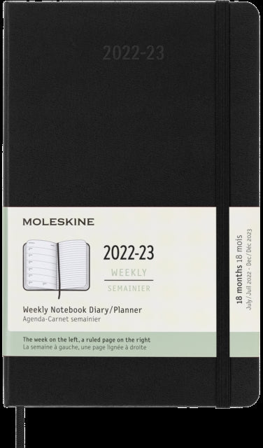 MOLESKINE 2023 18MONTH WEEKLY LARGE HARD