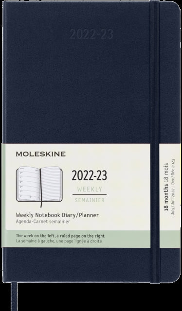 MOLESKINE 2023 18MONTH WEEKLY LARGE HARD