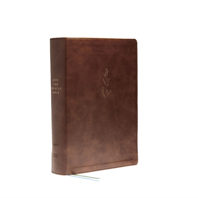 NET, Young Women Love God Greatly Bible, Brown Leathersoft, Comfort Print: A SOAP Method Study Bible