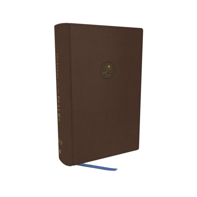 NKJV, Spurgeon and the Psalms, Maclaren Series, Leathersoft, Brown, Comfort Print: The Book of Psalms with Devotions from Charles Spurgeon