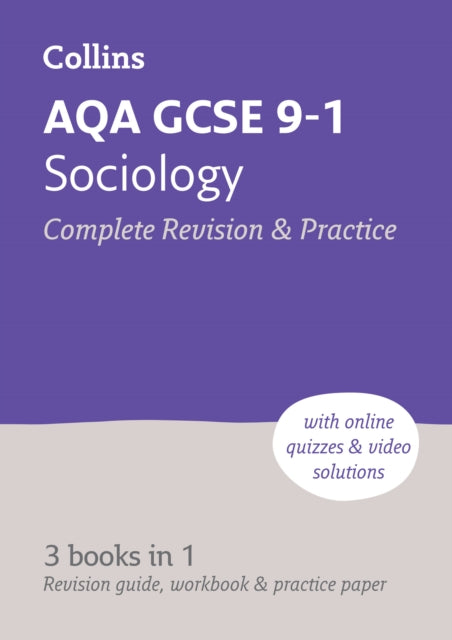AQA GCSE 9-1 Sociology All-in-One Complete Revision and Practice: Ideal for Home Learning, 2023 and 2024 Exams
