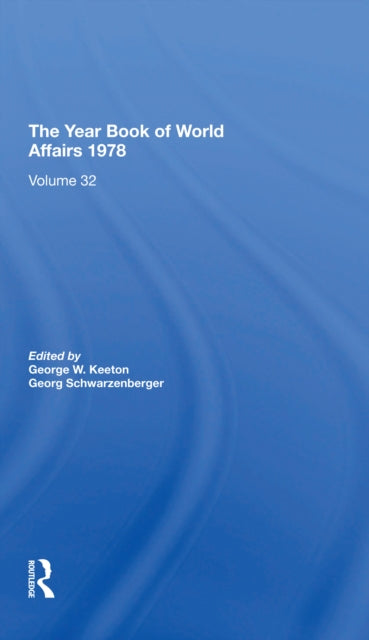 The Year Book Of World Affairs, 1978