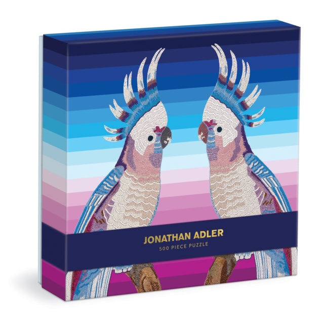 Jonathan Adler Parrots 500 Piece Puzzle