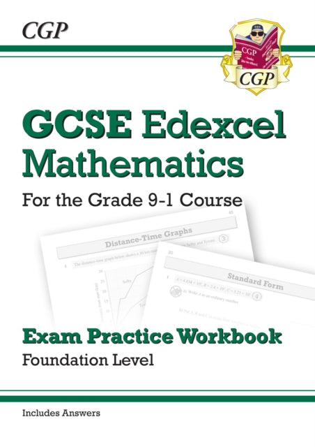 New GCSE Maths Edexcel Exam Practice Workbook: Foundation - includes Video Solutions and Answers