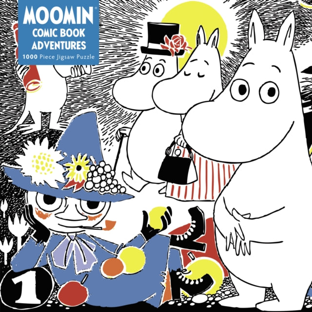 Adult Jigsaw Puzzle: Moomin: Comic Strip, Book One: 1000-piece Jigsaw Puzzles