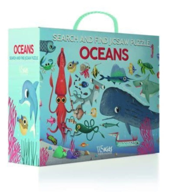 Oceans Search and Find Jigsaw Puzzle box