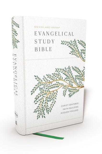 NKJV, Evangelical Study Bible, Hardcover, Red Letter, Comfort Print: Christ-centered. Faith-building. Mission-focused.