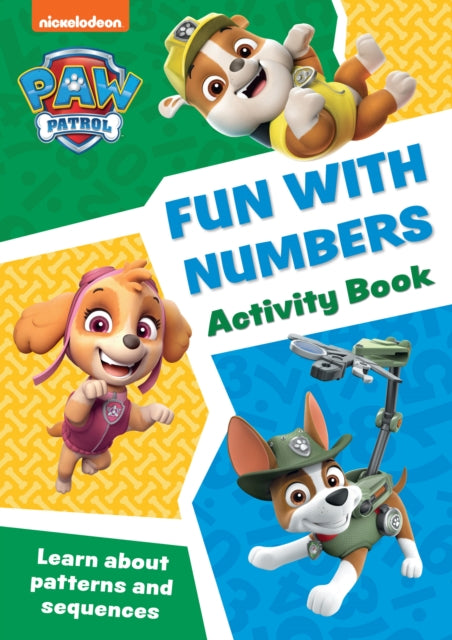 PAW Patrol Fun with Numbers Activity Book: Get Set for School!