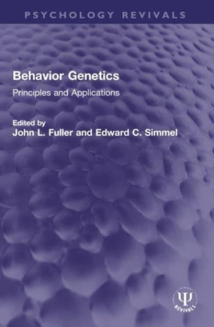 Behavior Genetics: Principles and Applications