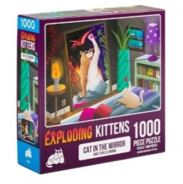 Exploding Kittens - Cat in the Mirror 1000 Piece Puzzle