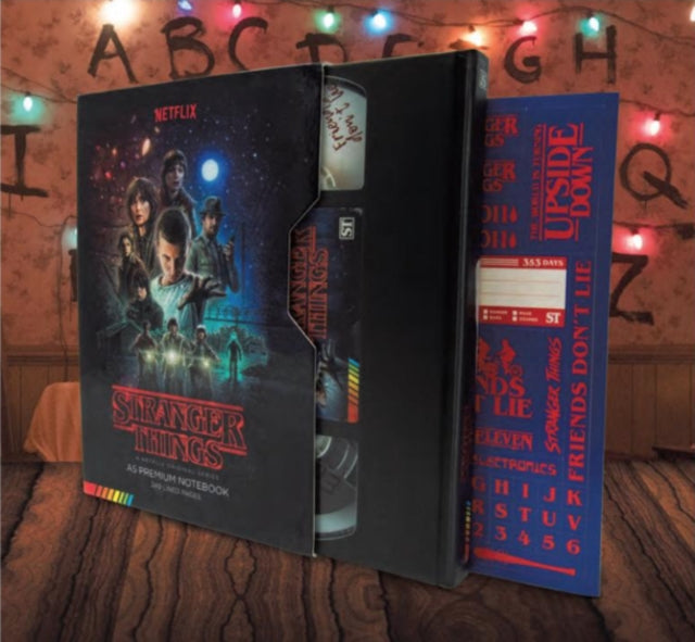 Stranger Things (Vhs Season One) A5 Premium Notebook