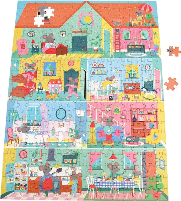 Jigsaw puzzle (30 pieces) - Mouse In A House
