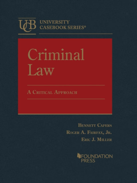 Criminal Law: A Critical Approach