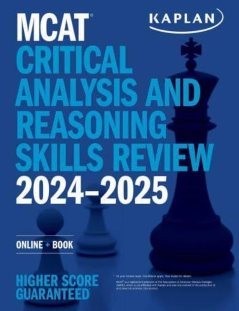 MCAT Critical Analysis and Reasoning Skills Review 2024-2025: Online + Book