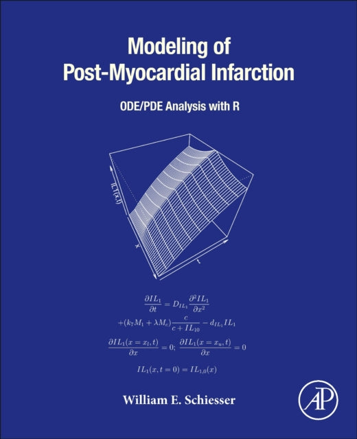 Modeling of Post-Myocardial Infarction: ODE/PDE Analysis with R