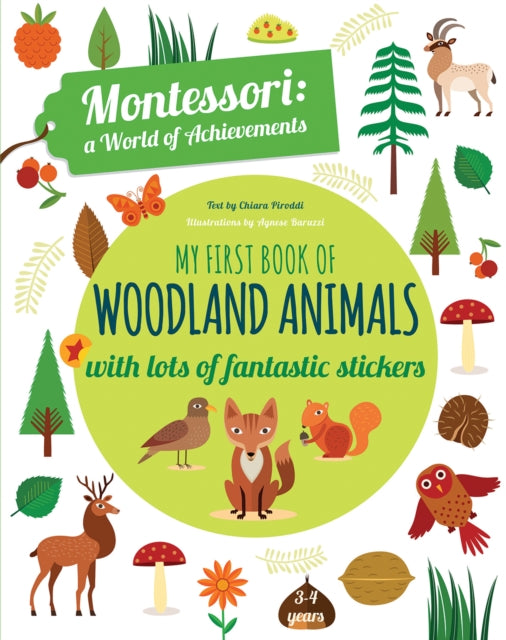 My First Book of Woodland Animals: Montessori Activity Book