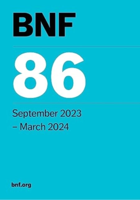 British National Formulary (BNF 86)