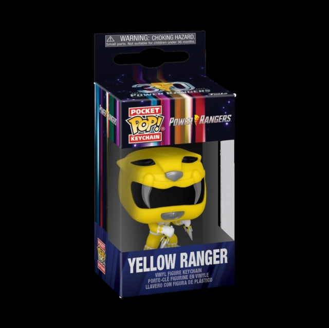 Pocket POP! Keychain: Power Rangers - Yellow Ranger