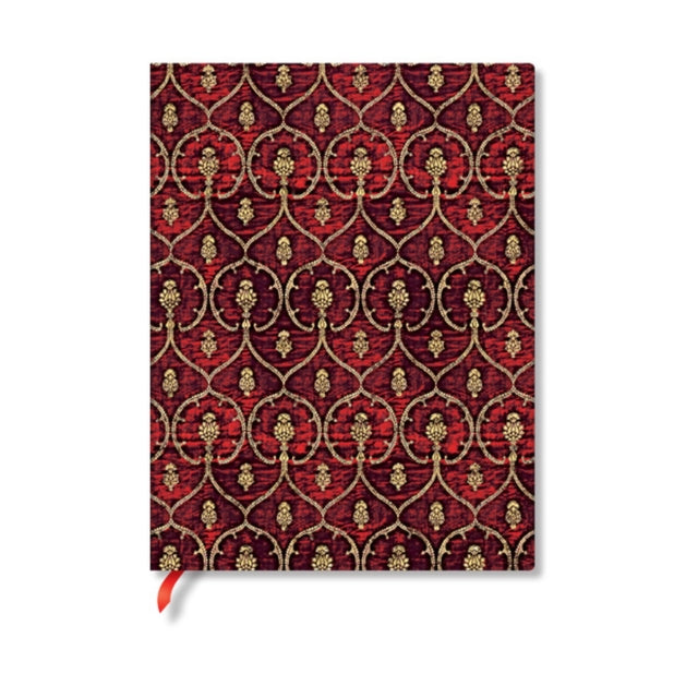 Red Velvet Ultra Lined Softcover Flexi Journal (Elastic Band Closure)