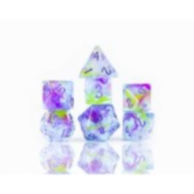 Sirius Dice - Watercolours Poly Set