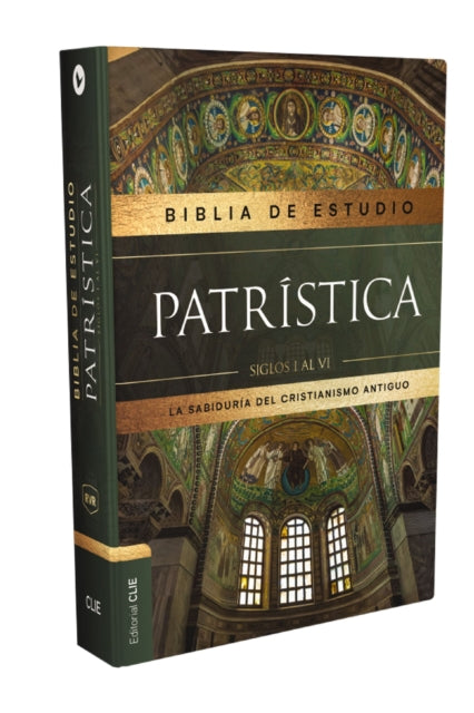 Reina Valera Revisada, Biblia de Estudio Patristica, Tapa dura, Interior a dos colores, con Indice, Palabras de Jesus en rojo: La Sabiduria del Cristianismo Antiguo, siglos I al VI
