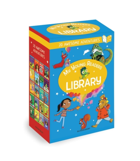 My Young Readers Library: 20 awesome reading books at turquoise, purple, gold, white and lime levels, perfect for children aged 5-7 who are building their reading confidence