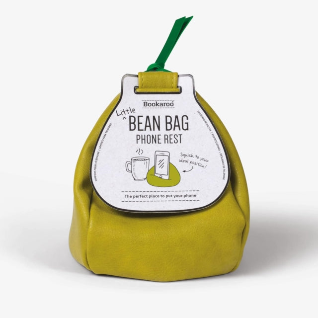 Bookaroo Little Bean Bag Phone Rest - Chartreuse