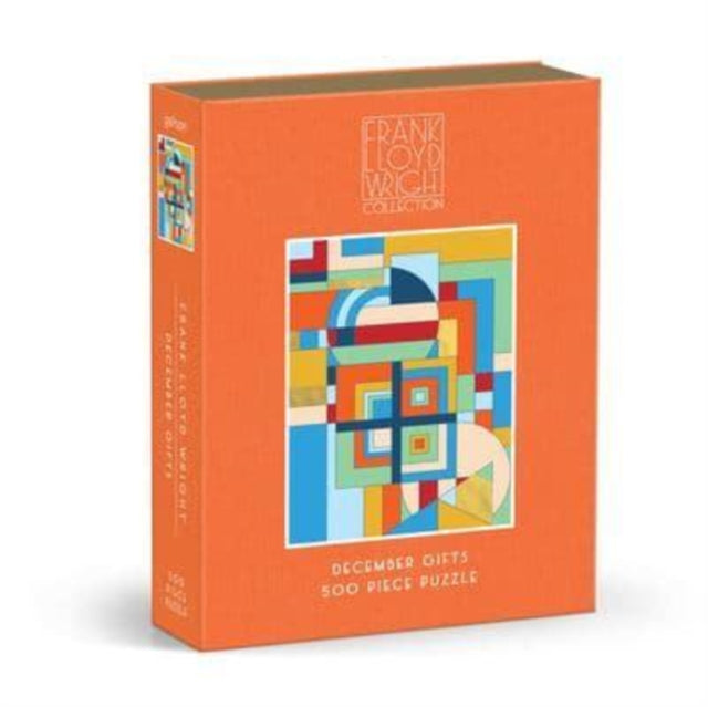 Frank Lloyd Wright December Gifts 500 Piece Book Puzzle