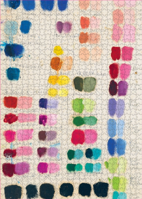 John Derian Paper Goods: Painter's Palette 1,000-Piece Puzzle