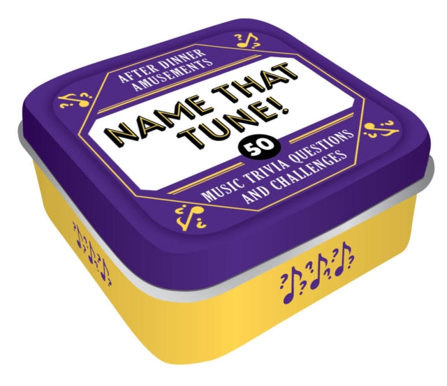 After Dinner Amusements: Name That Tune: 50 Music Trivia Questions and Challenges