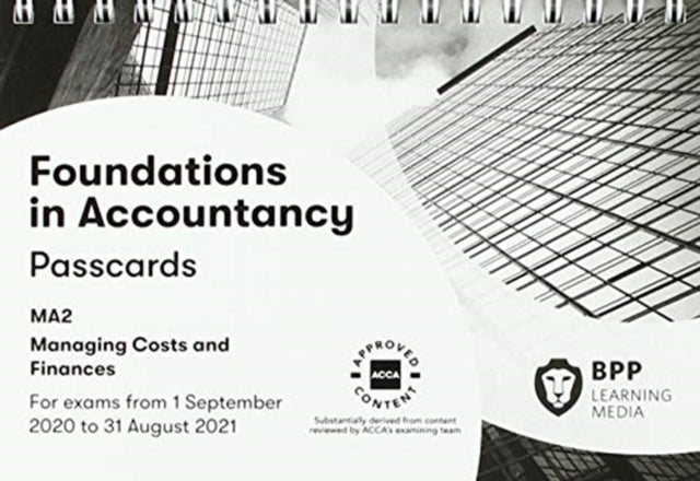 FIA Managing Costs and Finances MA2: Passcards