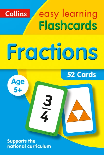 Fractions Flashcards: Ideal for Home Learning