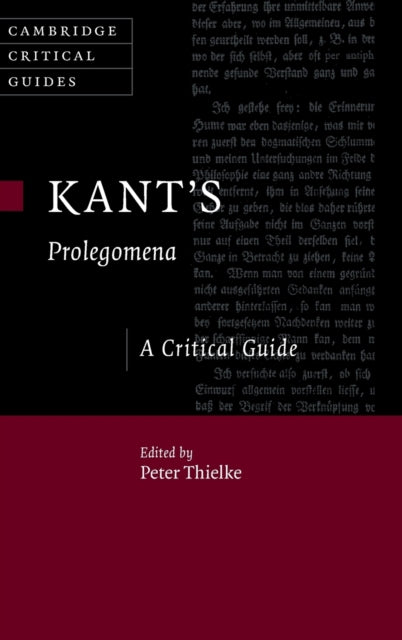 Kant's Prolegomena: A Critical Guide