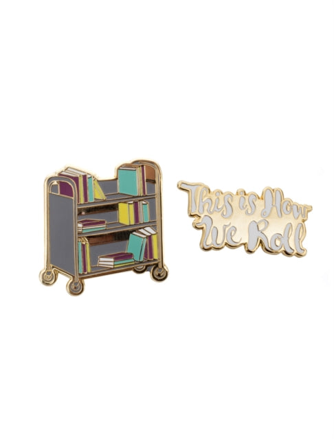 Book Truck Pins1003E