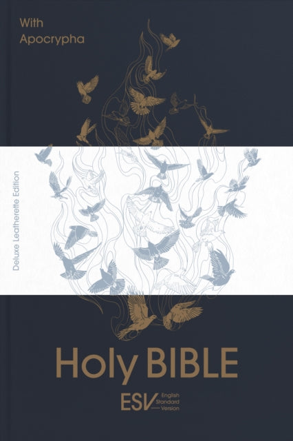 ESV Holy Bible with Apocrypha, Anglicized Deluxe Leatherette Edition: English Standard Version