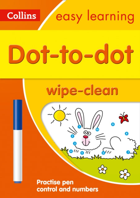 Dot-to-Dot Age 3-5 Wipe Clean Activity Book: Ideal for Home Learning