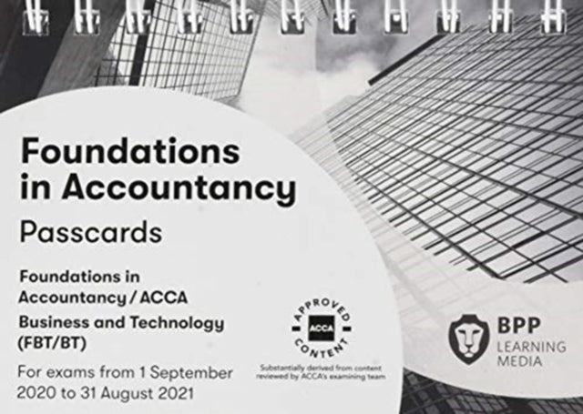 FIA Business and Technology FBT (ACCA F1): Passcards