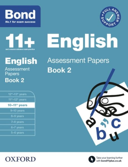 Bond 11+ English Assessment Papers 10-11 Years Book 2