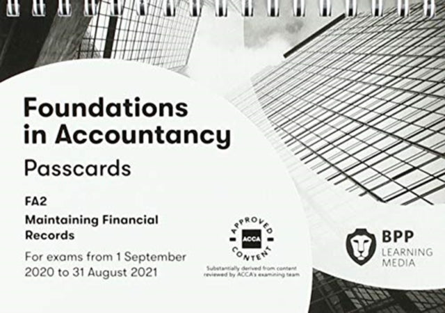 FIA Maintaining Financial Records FA2: Passcards