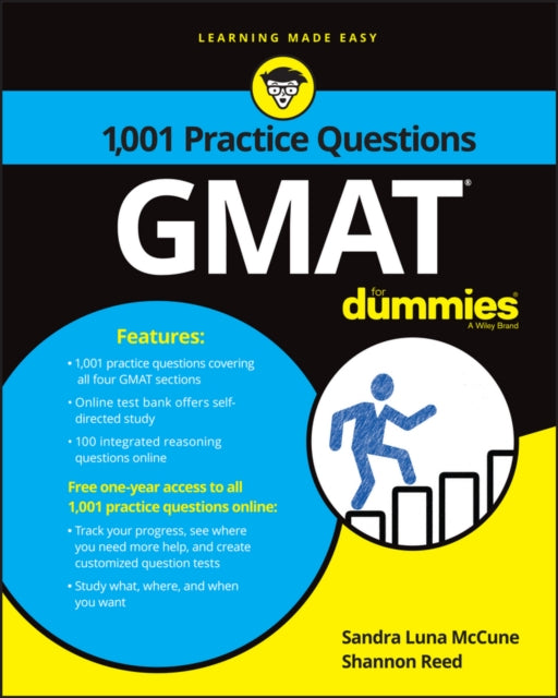 Gmat: 1,001 Practice Questions For Dummies