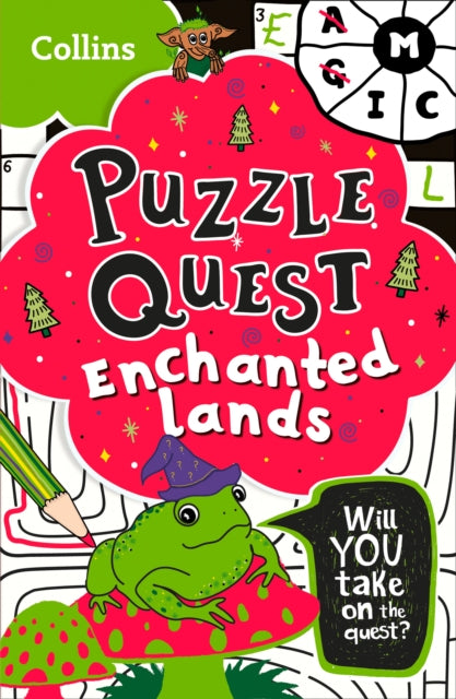 Puzzle Quest Enchanted Lands: Solve More Than 100 Puzzles in This Adventure Story for Kids Aged 7+