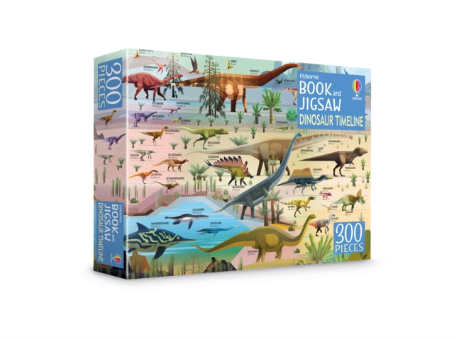 Dinosaur Timeline Book and Jigsaw