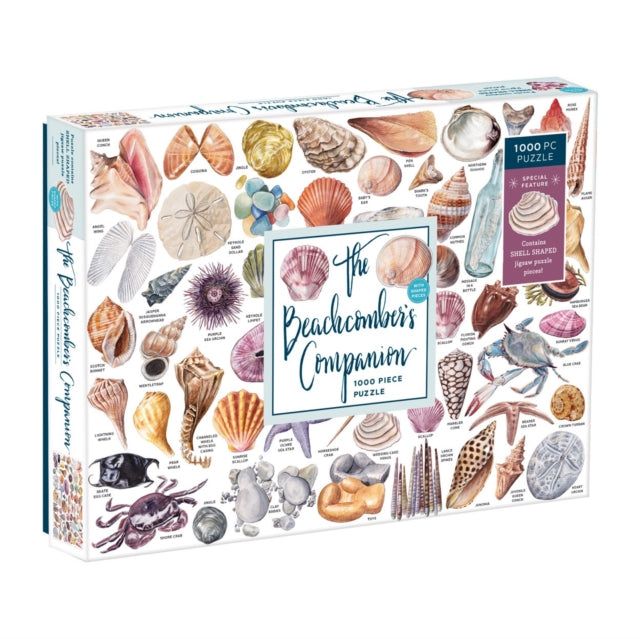 Beachcomber's Companion 1000 Piece Puzzle With Shaped Pieces