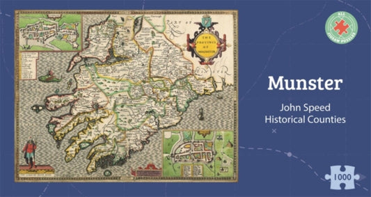 Munster Historical 1610 Map 1000 Piece Puzzle