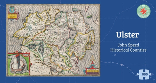 Ulster Historical 1610 Map 1000 Piece Puzzle