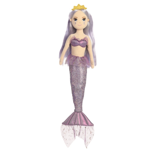 Sea Sparkles Lavender Moon Plush Toy