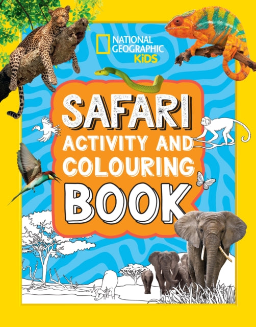 Safari Activity and Colouring Book