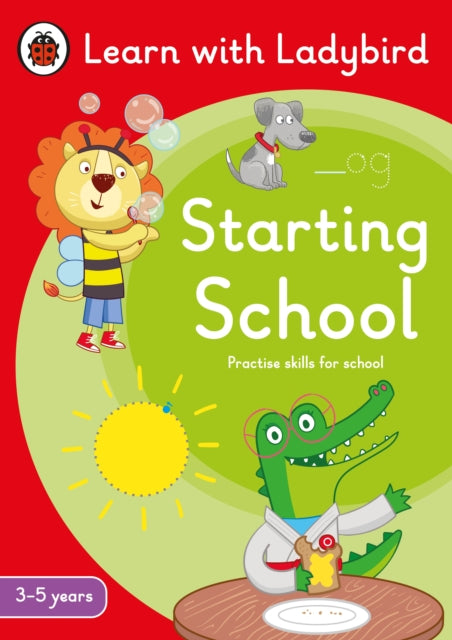 Starting School: A Learn with Ladybird Activity Book (3-5 years): Ideal for home learning (EYFS)